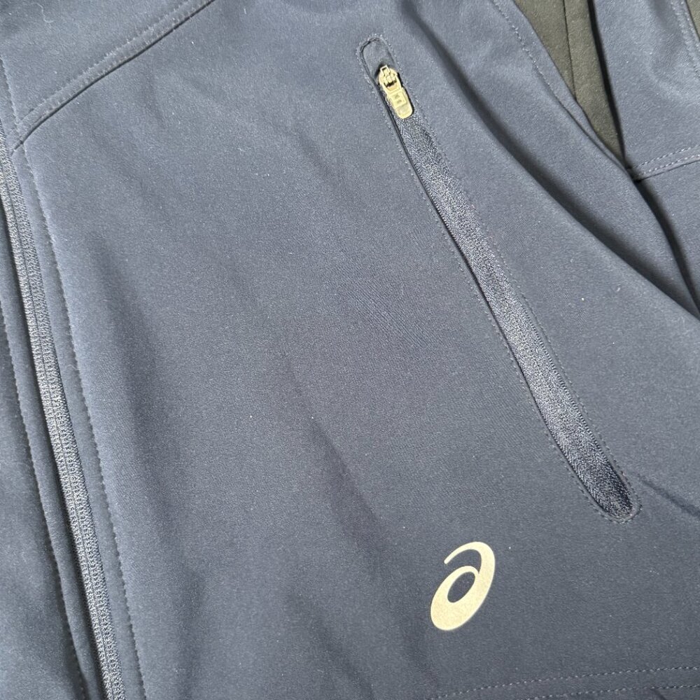 Asics Women's Running Jacket- Size Medium, Navy - image 8